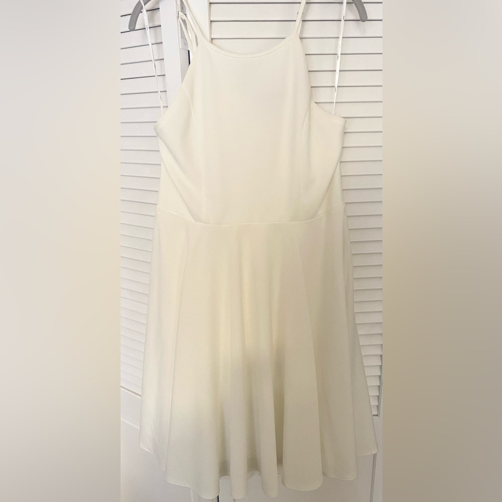 Lulu’s White Midi Dress size XL